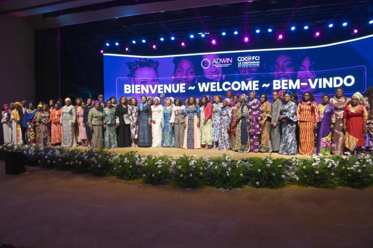 Côte d’Ivoire : lance officiellement de l’ADWIN à Abidjan / Un réseau pour fédérer les femmes d’Afrique 